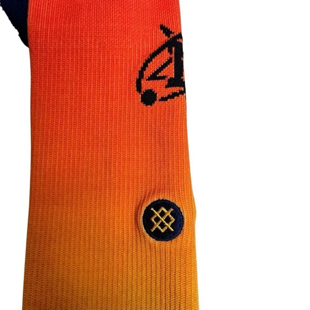 Stance MLB City Connect HOUSTON ASTROS OTC Baseball‎ Socks Large 9-13 L NWT